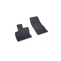 Rigum rubber car mats for Volkswagen Caddy 2 seats. (2021 -)