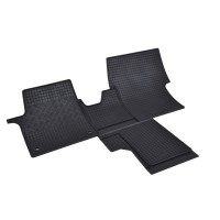 Rigum rubber car mats for Citroën SpaceTourer 2 seats. (2016 -) / Opel Zafira Life 2 seats. (2019 -) / Peugeot Traveler 2 seats. (2016 -) / Toyota Proace Verso 2 seats. (2016 -)