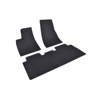Rigum rubber car mats for Tesla X (2015 -)