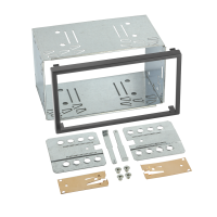 2DIN car radio metal frame + forks
