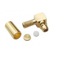 Antenna connector MMCX 90° male 295016