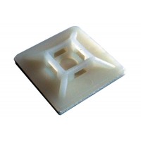 Self-adhesive fasteners for tension straps 19 x 19 mm (100 pcs.)