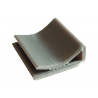 Self-adhesive clamps for cable harnesses 20 x 25 x 10 mm (100 pcs.)