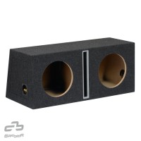 Bass reflex double speaker Basser B1035SX2 Black