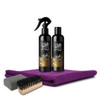 A small set for regular cleaning of leather in a car from Auto Finesse