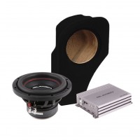 Subwoofer set in OEM enclosure and amplifier for Audi A3 8P