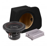 Subwoofer set in OEM enclosure and amplifier for Audi A4 B8 No. 2