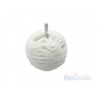Flexipads White Microfine Scruff Ball 75