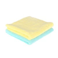 Microfiber towel Purestar Two Face Buffing Towel Yellow/Mint
