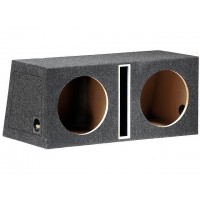 Bass reflex double speaker Basser B1250SX2