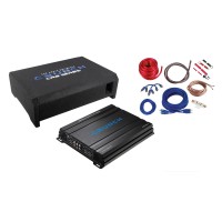 Crunch CBP1000 subwoofer and amplifier set