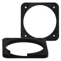 MDF reduction under speakers for Volvo S40, V40