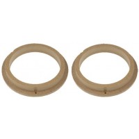 MDF reduction under speakers for Fiat Panda