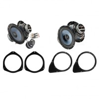 Speakers for Fiat 500 set no. 2