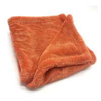 Ewocar Special Twisted Loop Drying Towel - Orange (40 x 60 cm)