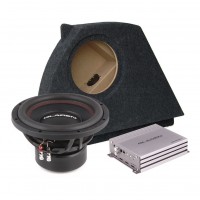 Subwoofer set in OEM enclosure and amplifier for Ford Focus I No. 2