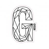 Gyeon G Sticker Black (100x65.6mm)