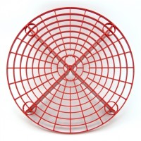 Grid for bucket Grit Guard Insert - Red