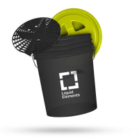 Washing bucket - 20L including dirt sieve and lid bucket