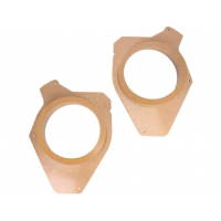 MDF reduction under speakers for Peugeot 206