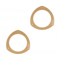 MDF reduction under speakers for Opel Vectra B