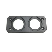 Panel for built-in charger, with double hole MYP004