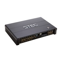 Amplifier with Steg MDSP 12 DSP processor