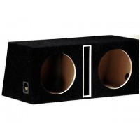 Bass reflex double speaker Basser B1250SX2 Black