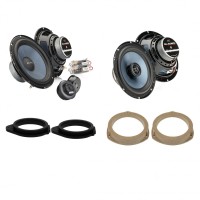 Speakers for Opel Meriva A set no. 2