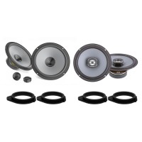 Speakers for Opel Astra J set no. 1