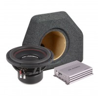 Subwoofer set in OEM enclosure and amplifier for Volkswagen Passat B6, B7 No. 2
