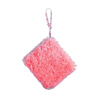 Microfiber washing sponge Purestar Creamy Wash Pad Neon Peach