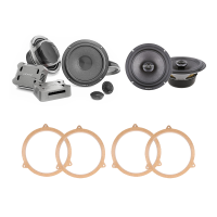Speakers for Mazda 2 II set no. 3