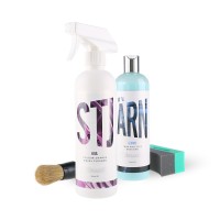 Set for cleaning aluminum wheels and protecting tires Stjärnagloss