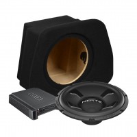Subwoofer set in OEM enclosure and amplifier for Audi A4 B8 No. 1