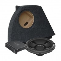 Subwoofer set in OEM enclosure and amplifier for Ford Focus I No. 1
