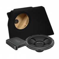 Subwoofer set in OEM enclosure and amplifier for Ford Focus II No. 1