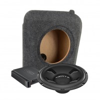 Subwoofer set in OEM enclosure and amplifier for Škoda Octavia II No. 1