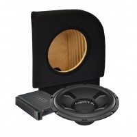 Subwoofer set in OEM enclosure and amplifier for Volkswagen Golf V, VI Variant No. 1