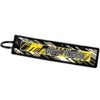 Keyring Auto Finesse V3 Race Tag Yellow