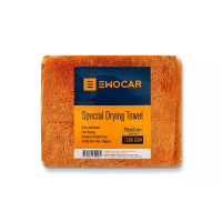 Ewocar Special Twisted Loop Drying Towel - Orange (60 x 90 cm)