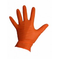 Chemically resistant nitrile glove Black Mamba Orange Nitrile Glove - XL
