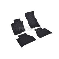 Rigum rubber car mats for Mercedes-Benz X-Class 4th part (2018 -)
